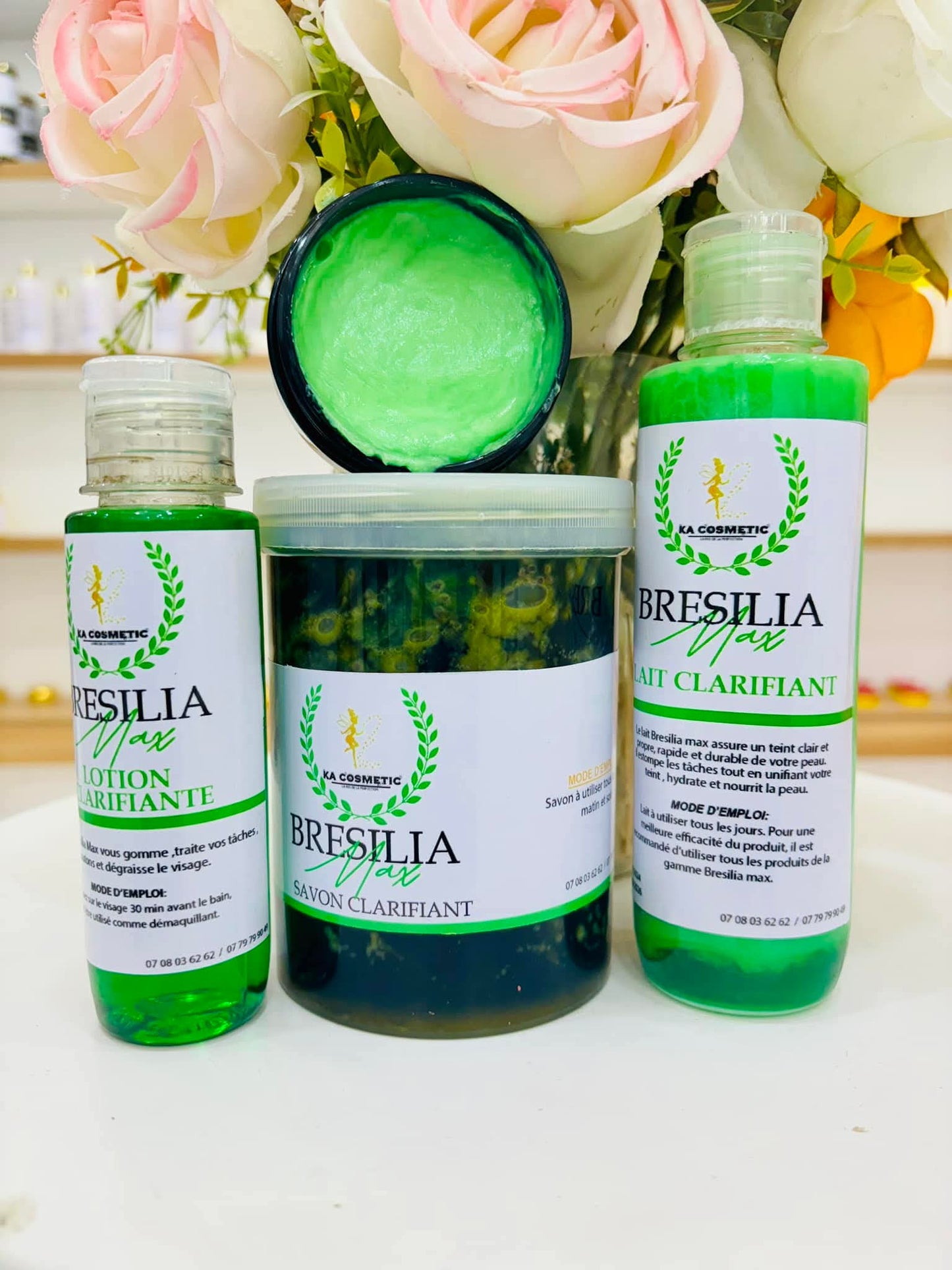 Pack Quintet Brésilia – Rituel Expert "Teint Marron Clair & Zéro Défaut"